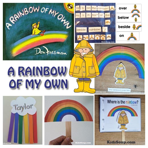 preschool rainbow activities, lessons, and crafts