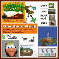 Preschool One Duck Story Story Time Activities and Crafts
