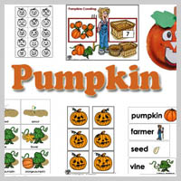 Preschool Kindergarten Pumpkins Activities and Crafts