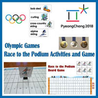 Preschool and Kindergarten Winter Sport Olympics Activities