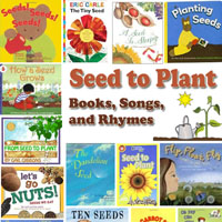 Preschool Kindergarten from Seed to Plant Books, Rhymes