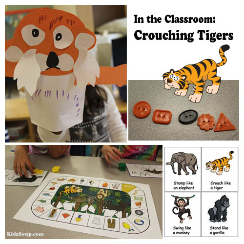 preschool jungle animals lesson plan and activities