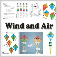 Preschool and Kindergarten Wind and Air Activities and Crafts