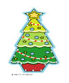 preschool and kindergarten Christmas tree holiday card lacing