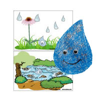Earth Day Felt Story and activities for preschool and kindergarten