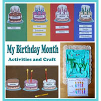 Our Birthday Months Preschool and Kindergarten Activities
