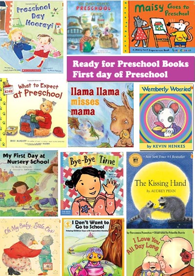Ready for Preschool Book List