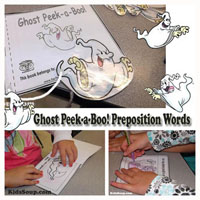 Preschool Kindergarten Ghost Booklet and Activity