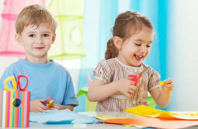 Play Dough Scissors-Preschool Training Scissors -Plastic Scissors