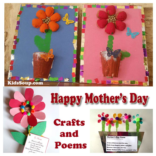Preschool Mother's Day Crafts and Poems