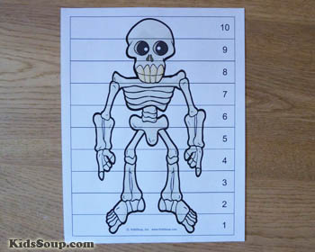 Spooky Bones and Skeletons Activities, Craft, and Song | KidsSoup