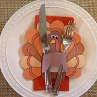 Thanksgiving Table Decoration Craft