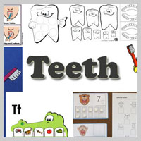 Preschool Kindergarten Dental Health Activities and Lessons