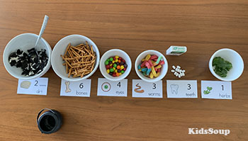 Witch Brew Snack Number Sense Activity Preschool