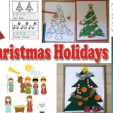 Christmas Holidays activities and lessons for preschool and kindergarten