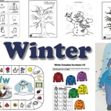 Winter activities, crafts, and games for preschool and kindergarten