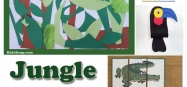 Jungle preschool lesson plans, activities, and crafts
