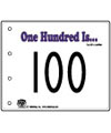 One Hundred is... emergent reader booklet