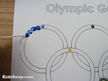 olympic rings fine motor skills artwork kidssoup resource library