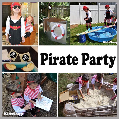 pirate party ideas kids preschool and kindergarten