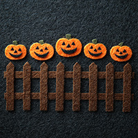 Five Little Pumpkins Rhyme and Felt Story