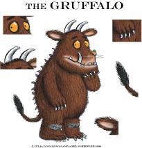 The Gruffalo Body Parts preschool activity