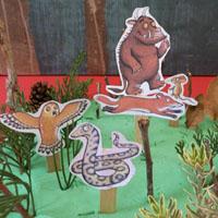 The Gruffalo preschool Small World Play Area