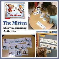 The Mitten Story Sequencing Preschool Activities