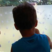 Cloudy Sky preschool fine motor skills activity