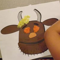 Gruffalo Play Dough Mat