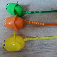 Rainbow Colors Mice Fine Motor Skills