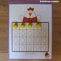 Hen Roll and Cover Counting Mats