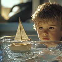 Sink or Float Science preschool activity
