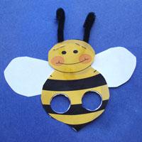 Bee Finger Puppet
