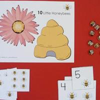 10 Honeybees Subtraction