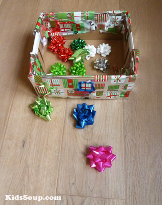 Fun with Bows, preschool movement activities and games