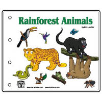 The rainforest preschool activities and crafts | KidsSoup