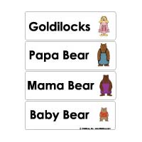Goldilocks And The Three Bears Activities Crafts And Printables
