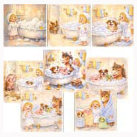 Bath Time Story Retelling and Sequencing preschool