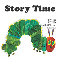 The Very Hungry Caterpillar Story Time activities and crafts for preschool and kindergarten