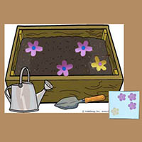 Preschool Flowers Activities, Crafts, and Printables | KidsSoup