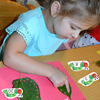 The Very Hungry Caterpillar - Counting and numbers activity preschool