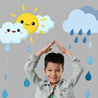 Weather preschool lesson and activities