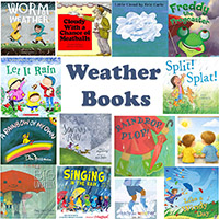 Weather Preschool Picture Book Suggestions