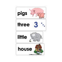 Three Little Pigs Word Wall
