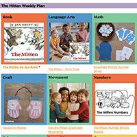 The Mitten Weekly Plan
