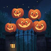 Five Little Pumpkins Finger Reim and Felt Story for preschool