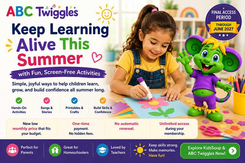 Keep Learning Alive This Summer with Fun, Preschool Activities