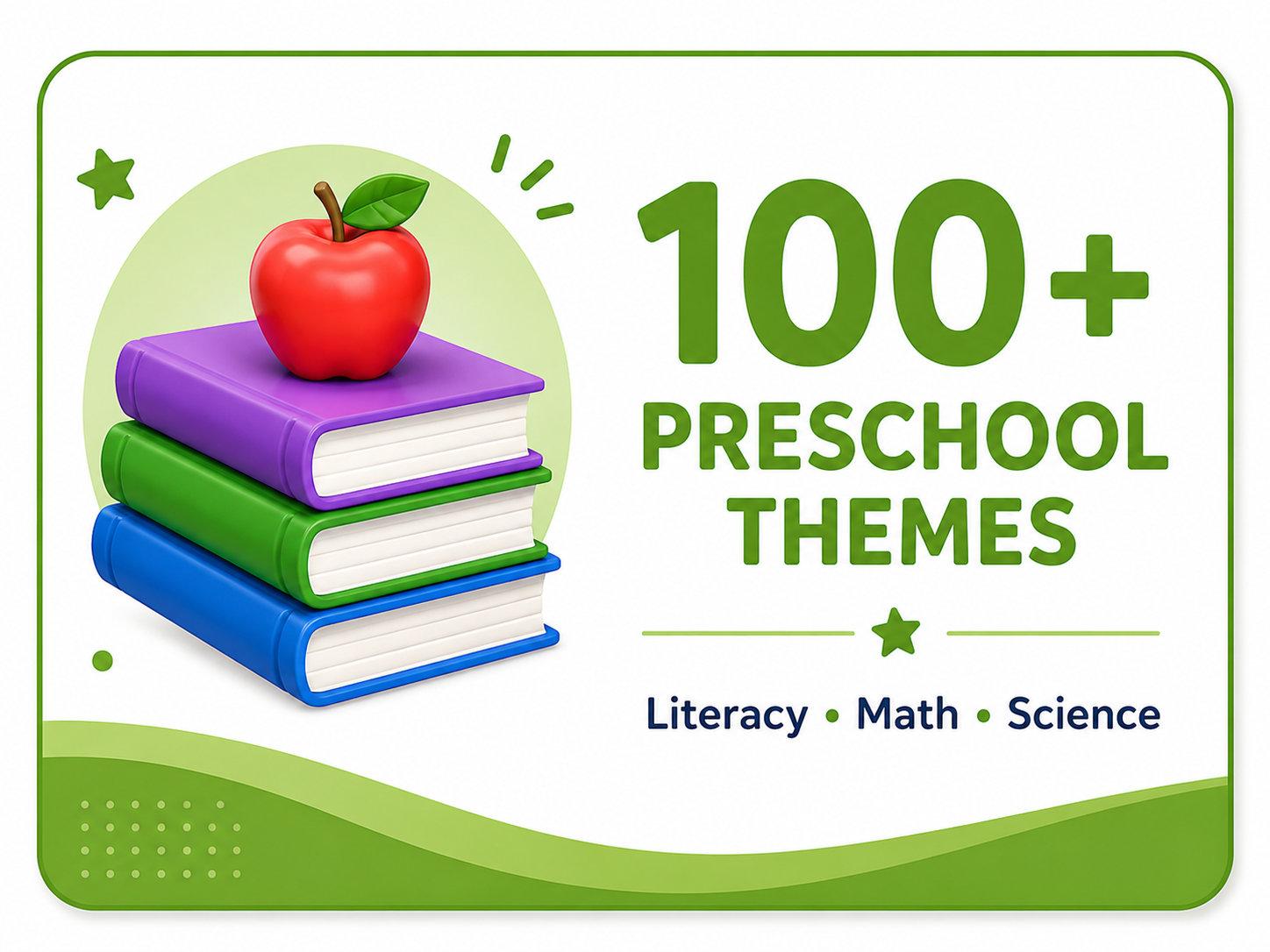 100 plus preschool themes
