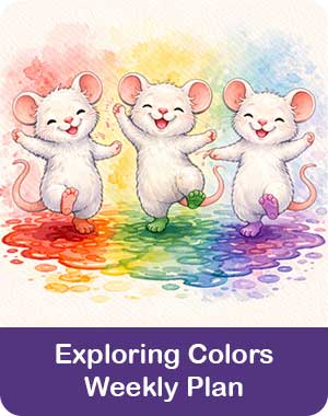Exploring colors weekly plan